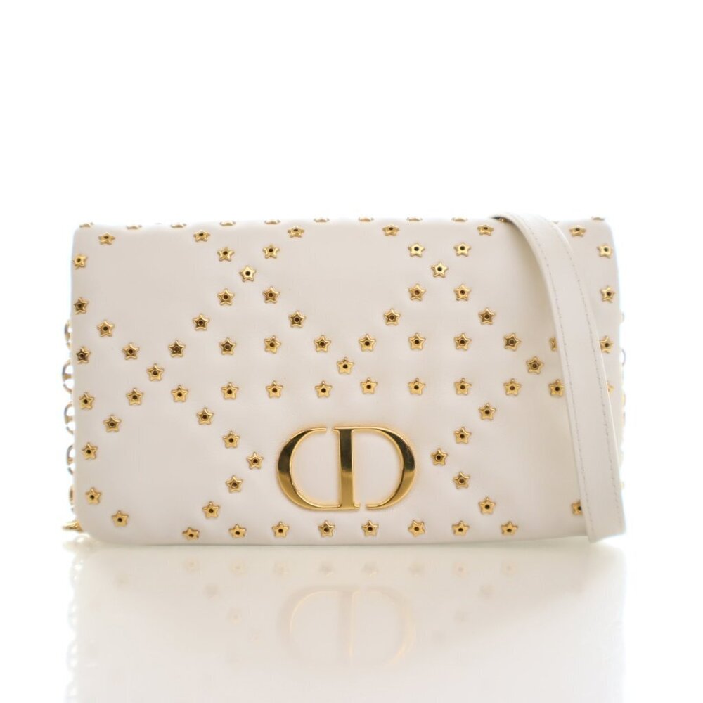 Christian Dior Lambskin Lucky Star Caro Bag